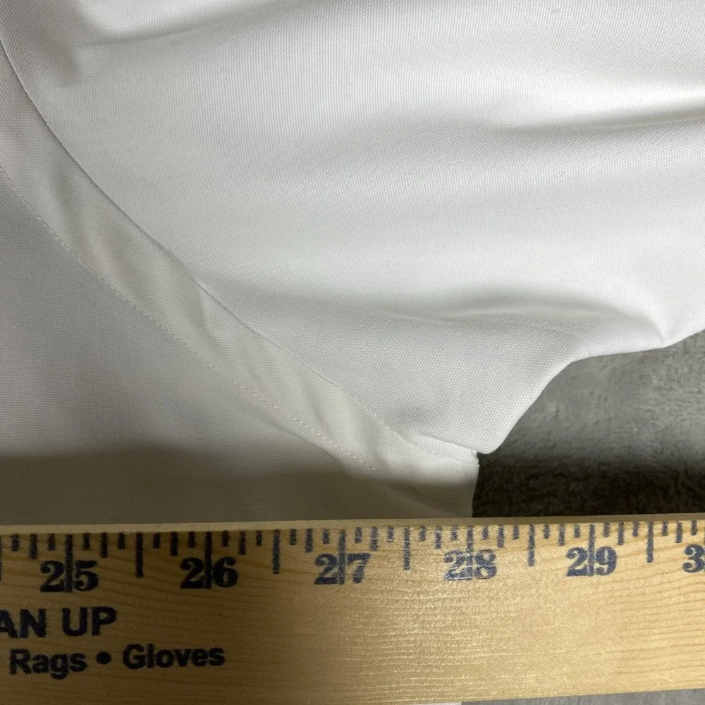 Polo Ralph Lauren Performance Shirt Mens 2XB Solid White Long Sleeve Button Down
